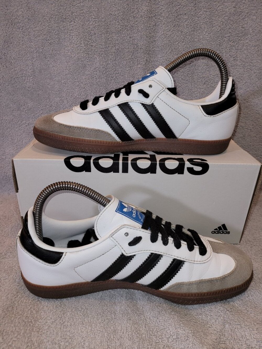 Adidas Samba Mens Size 5.5/Womens Size 6.5 Vegan Edition H01877 Sneakers (#2302) - Picture 2 of 14